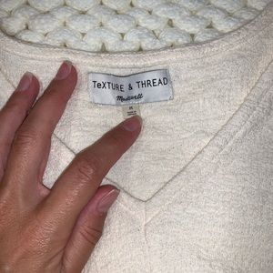 Madewell Texture and Thread Top